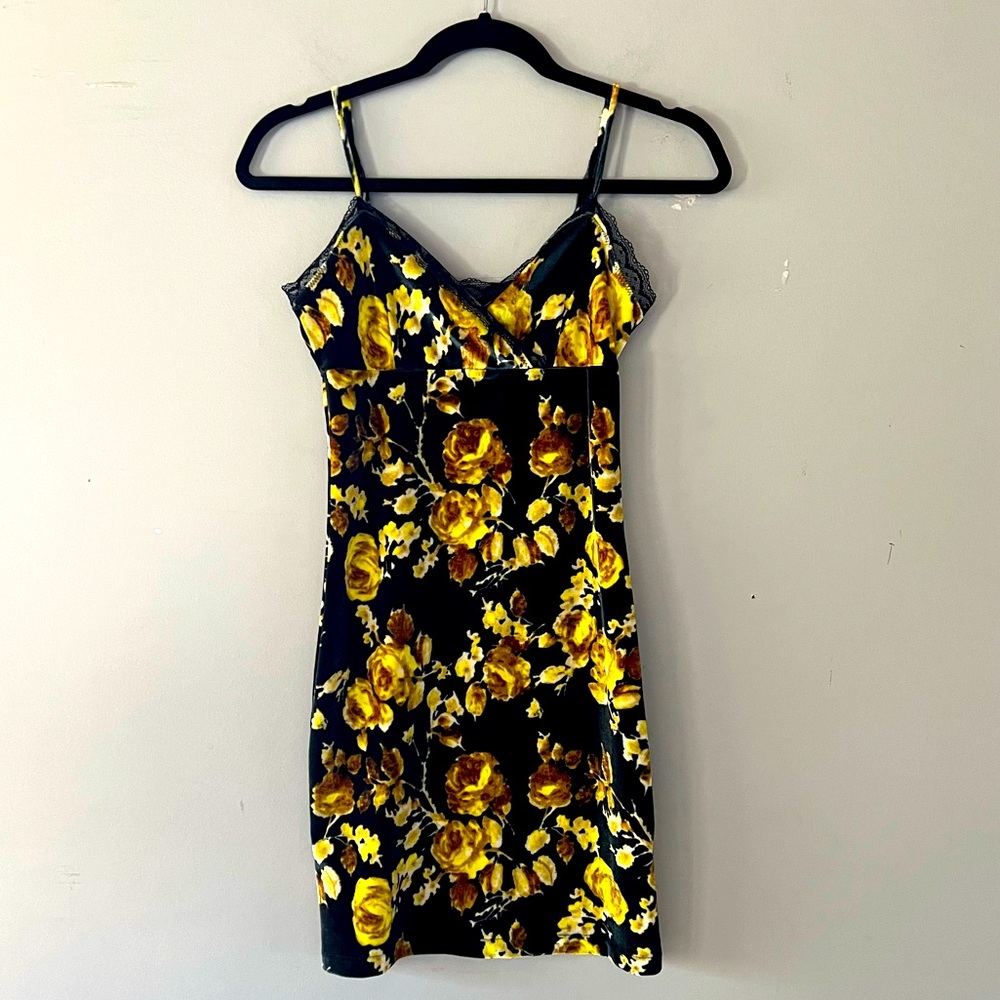 Velvet Bodycon Dress